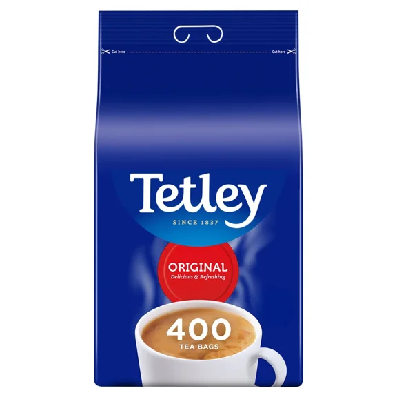 Tetley Original Teabags X400 1.25G, Imported from Britain