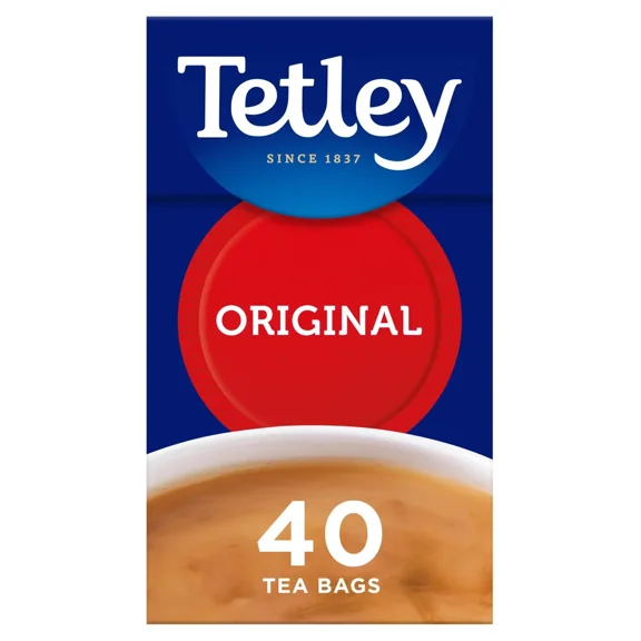 Tetley Tea Bags - Pack of 40 Tea Bags from UK