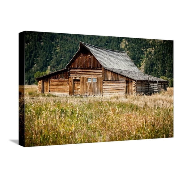 Teton Barn, Stretched Canvas Wall Art by Tim Oldford Sold by Art.Com