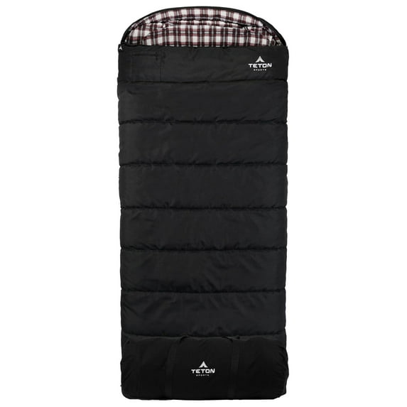 Teton Celsius XXL Sleeping Bag, Cold Weather Sleeping Bags for Adults and Kids, Camping Made Easy and Warm. Compression Sack Included, 35F, 25F, 0F, 20F Degree