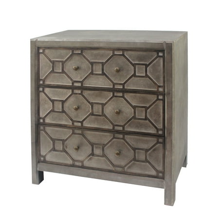 Teton Home 3 Drawer Accent Chest