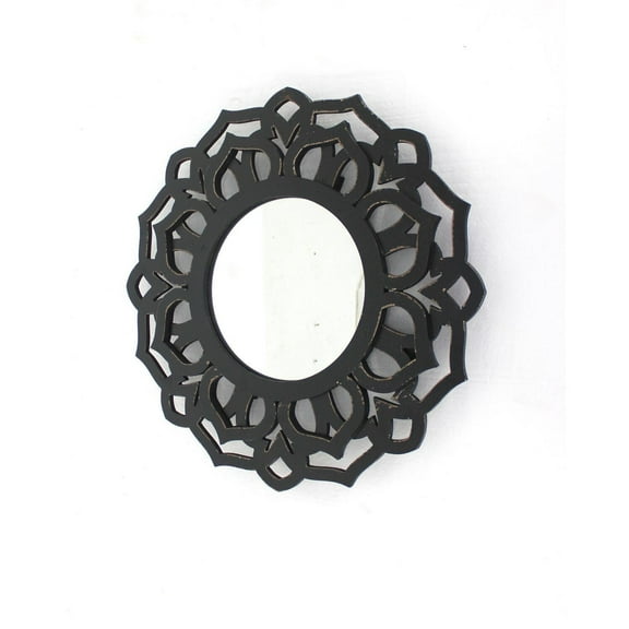 Traditional Lotus Wall Mirror
