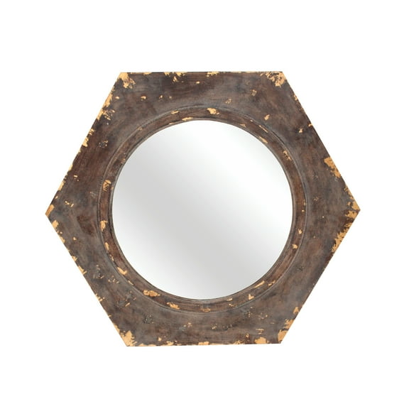 Teton Home WD-078 Wood Wall Mirror