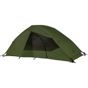 Teton Vista 1 Person Pop-Up Quick Tent with Full Rainfly and Gear Loft, Green