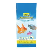 Tetra Aquarium Salt for Freshwater Fish Tanks, Salt for Tropical and Goldfish Aquariums, 16 oz