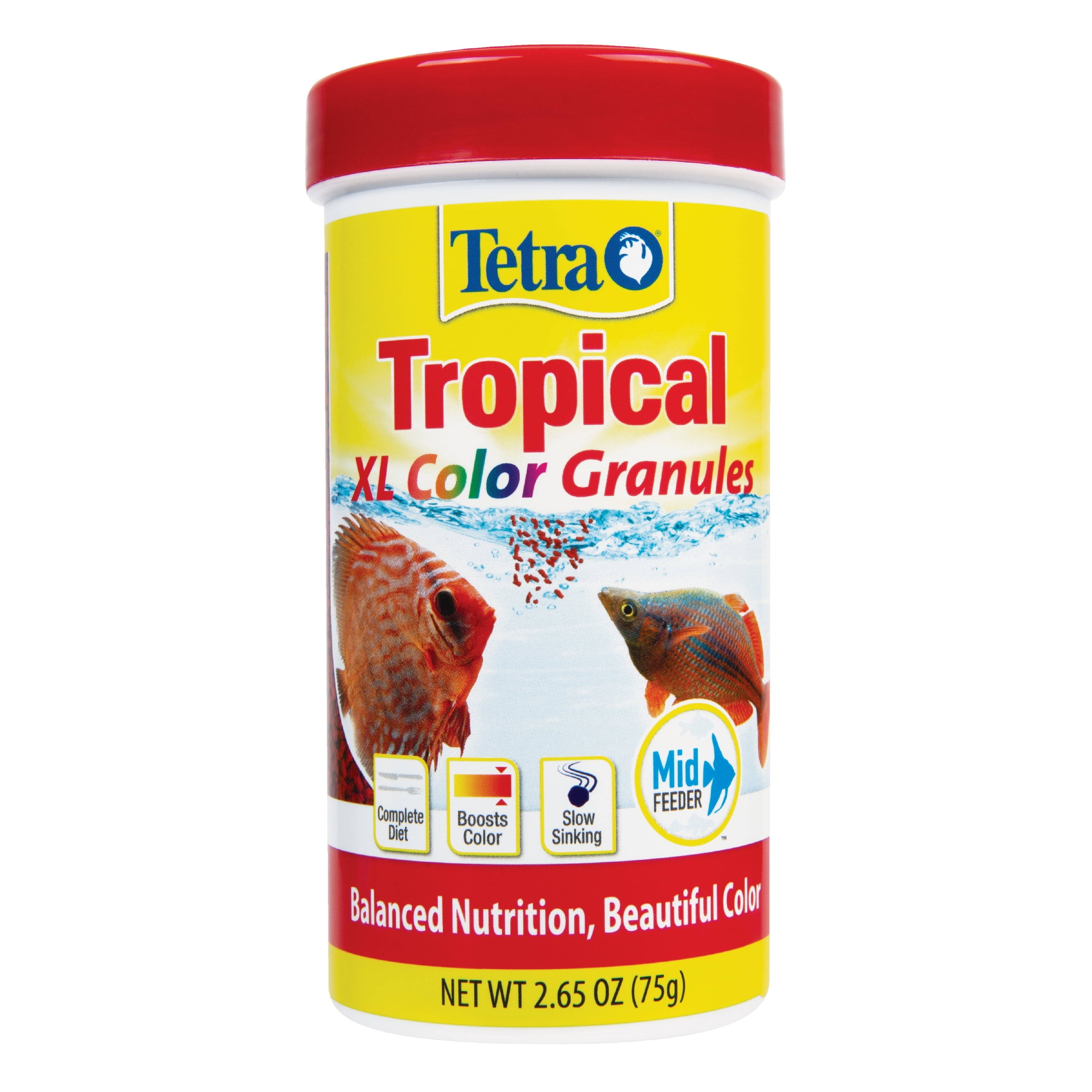 TetraMin Tropical Fish Food Granules, 3.52oz