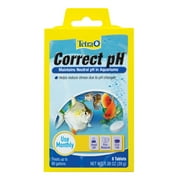 Tetra Correct pH Tablets Aquarium Water Treatment, Maintains Neutral pH, 8 Count