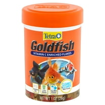 Tetra Goldfish Flakes, Balanced Diet Fish Food, Clear Water Formula, 1 oz.