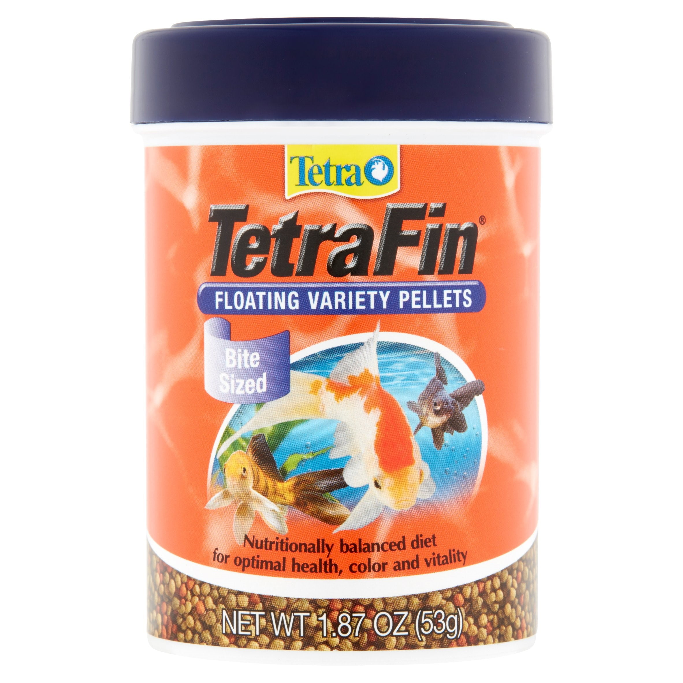 Tetra Goldfish Variety Floating Pellets Fish Food, 1.87 oz.