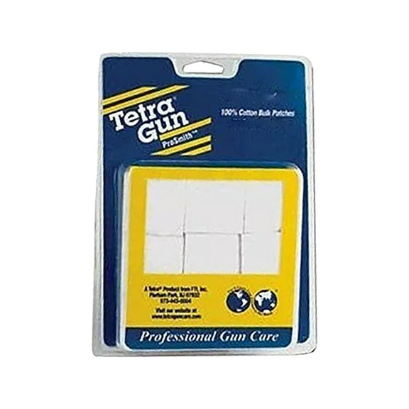 Tetra Gun ProSmith Shotgun Cleaning Patches 16 to 12 Gauge Cotton 25PK