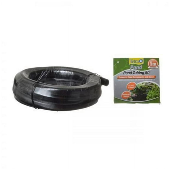 Tetra Pond 25672 0.5 in. x 15 ft. Tubing, Black