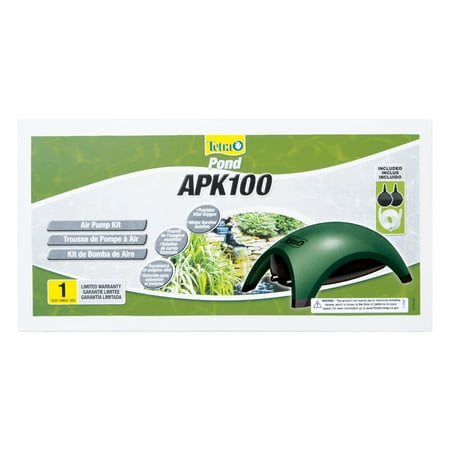 Tetra Pond Air Pump Kit, 100 GPH, Provides Vital Oxygen to Pond Water