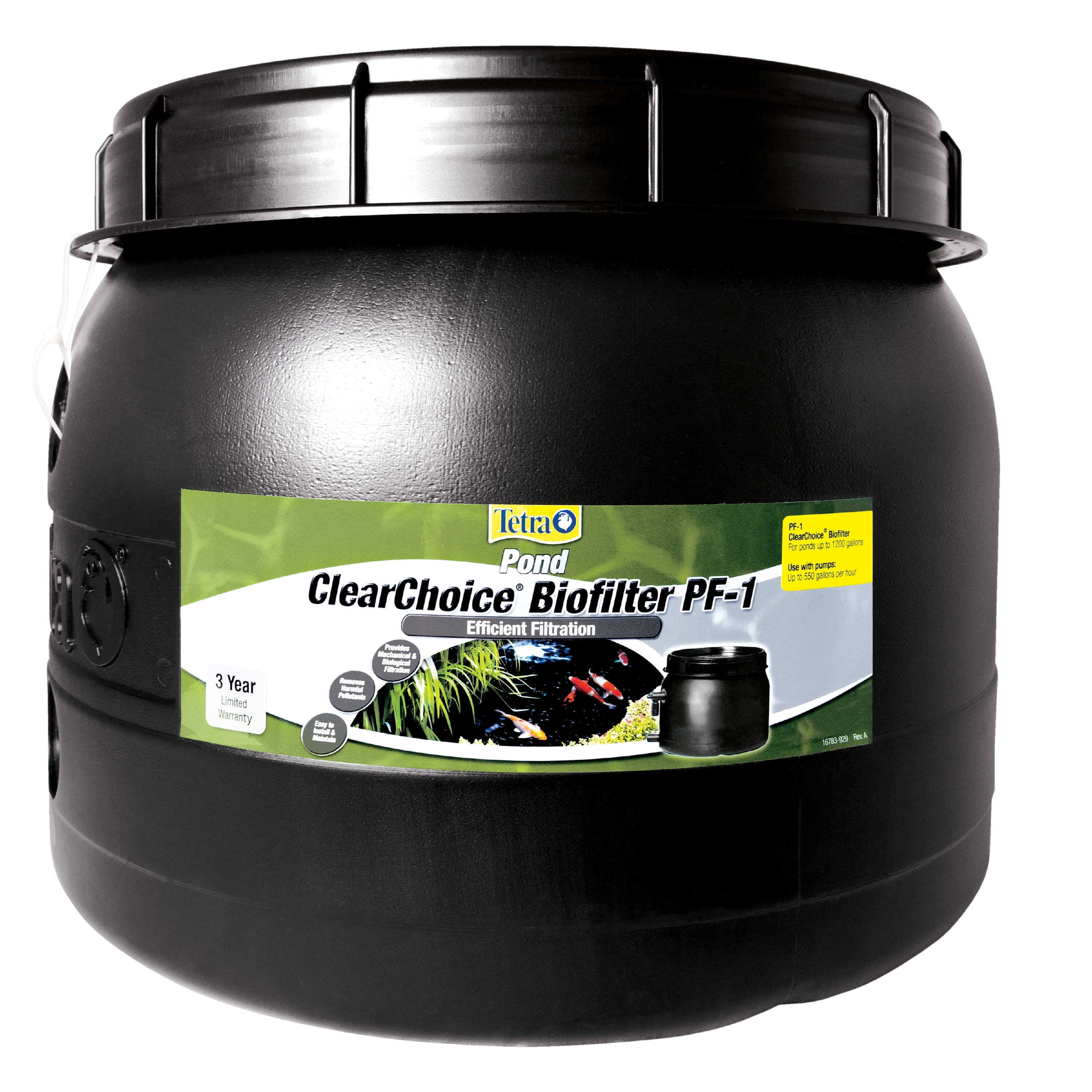 Tetra ClearChoice Black BioFilter Pond Filter