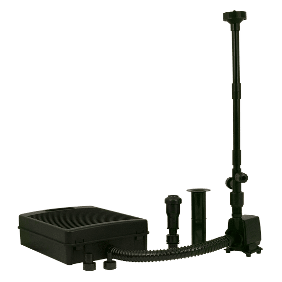 Tetra Pond Filtration Fountain Kit for Ponds 250 - 500 Gallons, with 3 Fountain Attachments
