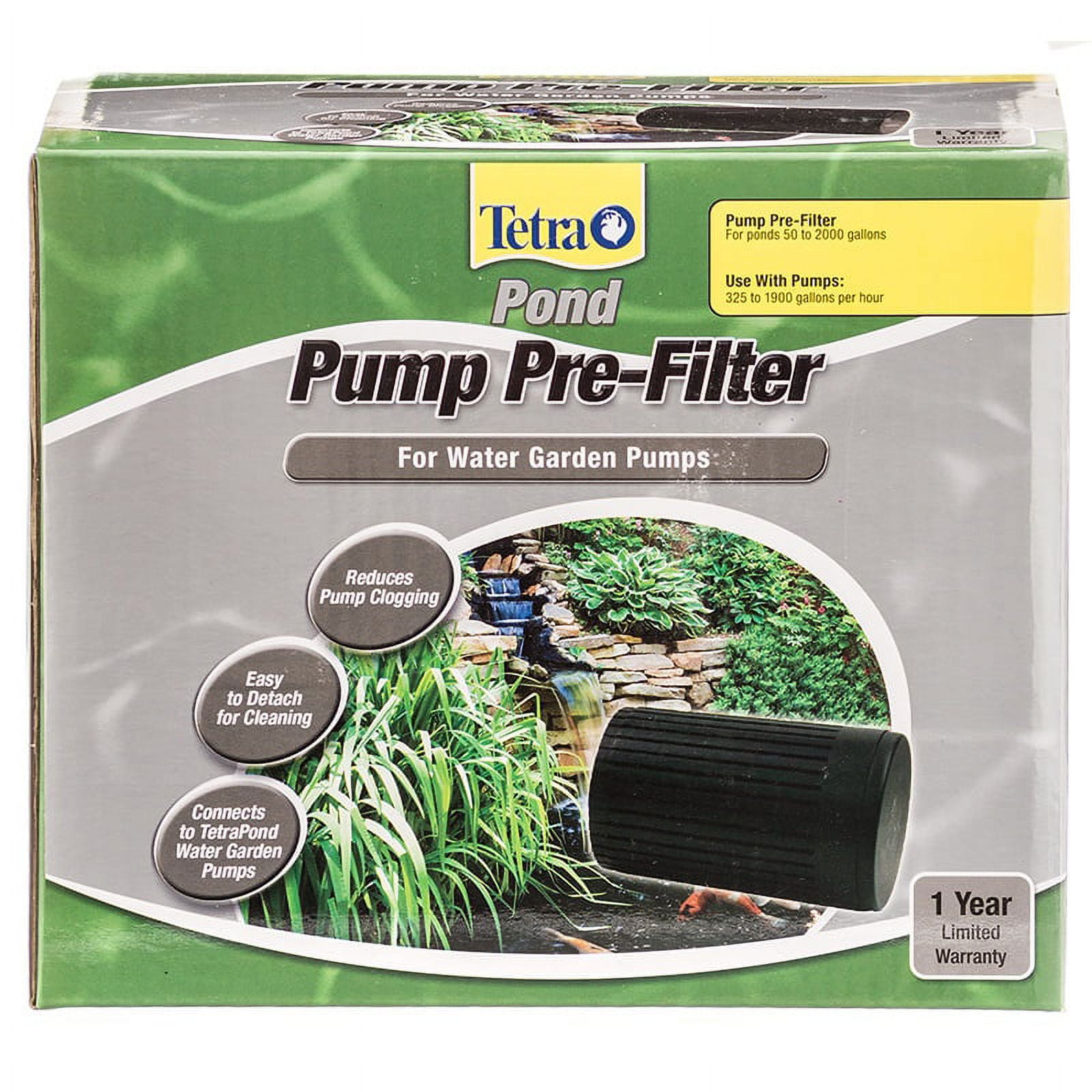 Tetra Pond Pump PreFilter, Keeps Ponds And Water Gardens Clean