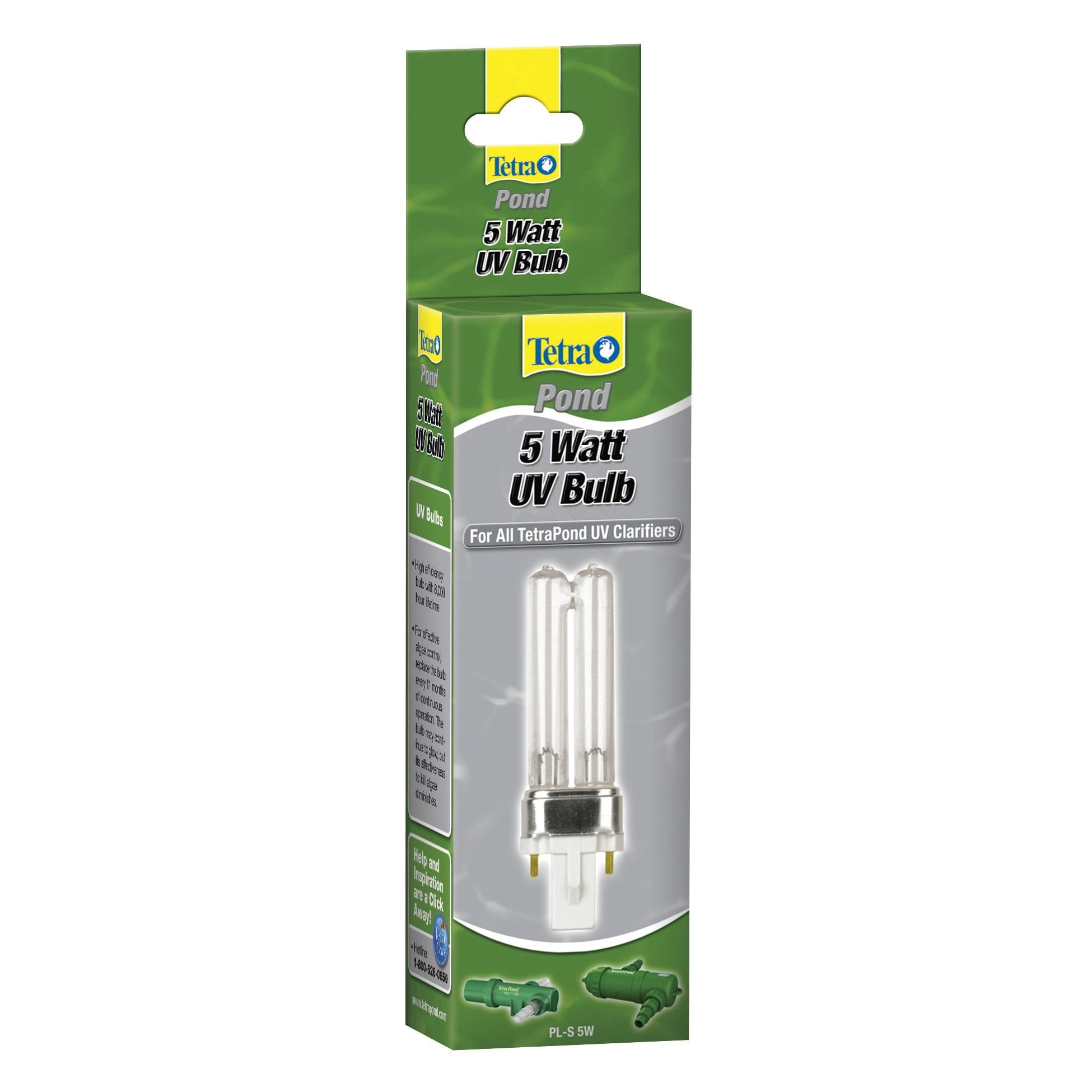 5-Watt Clear Fluorescent UV Bulb for Pond Clarifiers