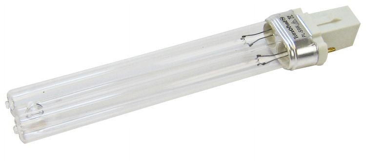 Clear 9 Watt Bi-Pin Germicidal UV Bulb