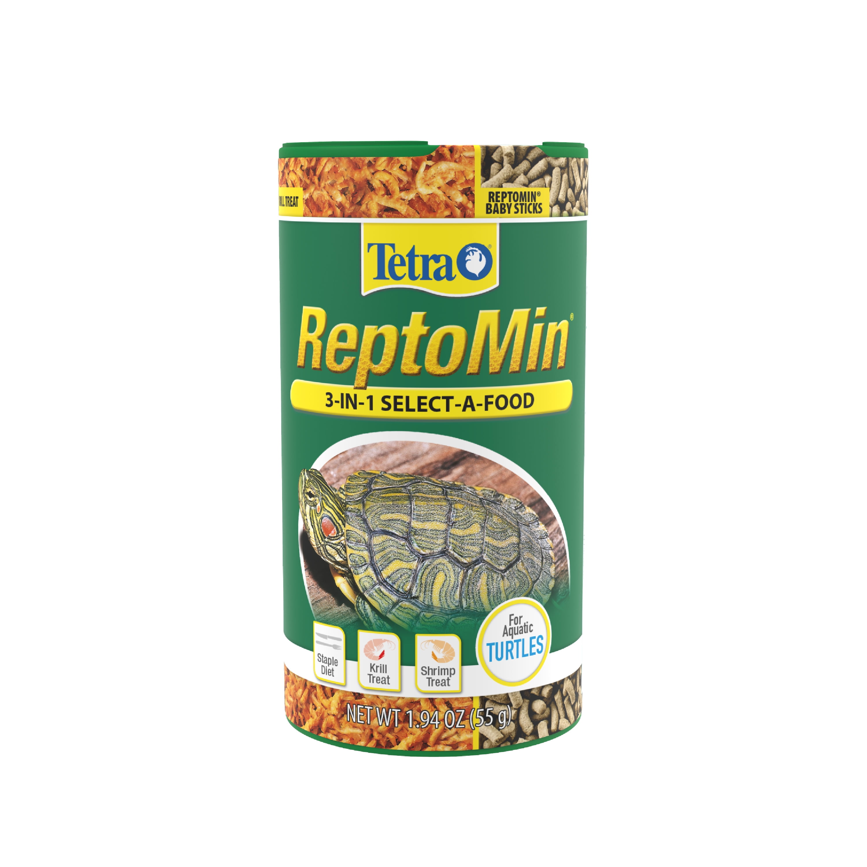 Tetra ReptoMin 3-In-1 Select-A-Food, 1.94 Ounces (