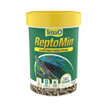 Tetra ReptoMin Floating Food Sticks for Aquatic Turtles, Newts and Frogs, 1.59 oz.