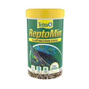 Tetra ReptoMin Floating Food Sticks, Soft Stick Food Formulated for Aquatic Turtles, 2.83 oz