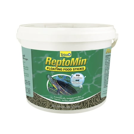 Tetra ReptoMin Floating Food Sticks for Aquatic Turtles, Newts and Frogs, 6.83 lbs