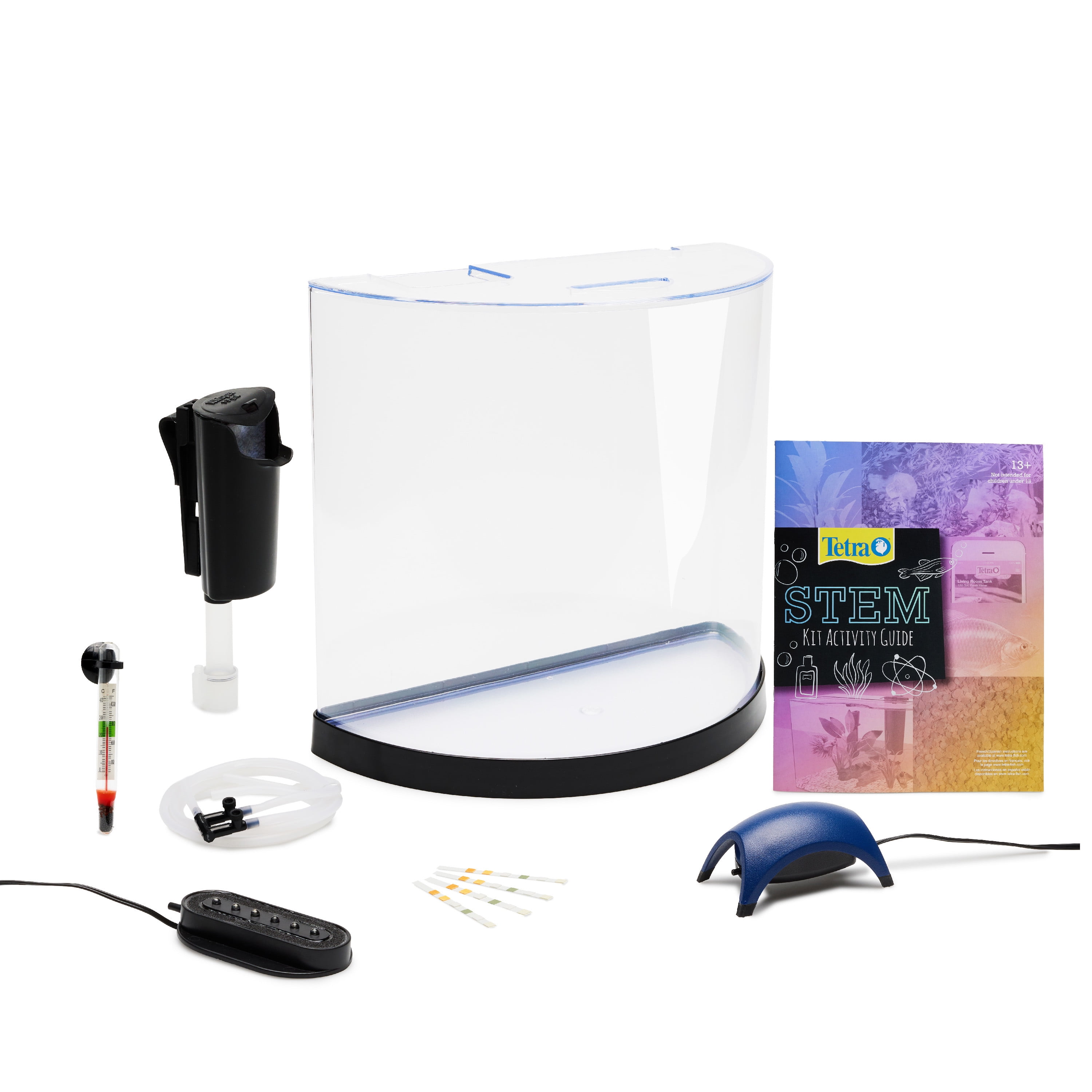 Tetra STEM 3 Gallon Aquarium Kit with Hands-On Activity Guide for Kids