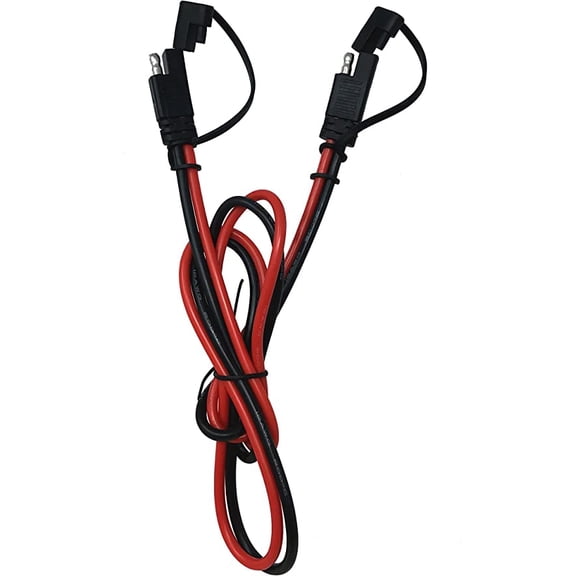 Tetra-Teknica MotoBasic Series SAE-12G SAE Quick Disconnect Extension Cable, 3 Feet, 12AWG Copper Wire