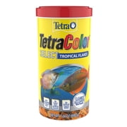 Tetra TetraColor Select Tropical Flakes Premium Color-Enhancing Staple Food for All Tropical Fish 7.06 oz.