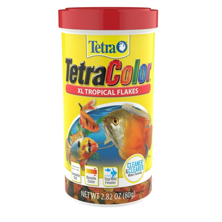 Tetra TetraColor Tropical Flakes with Natural Color Enhancer 2.82