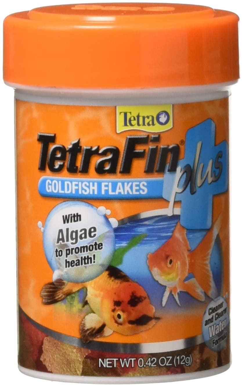 2 X Tetra Goldfish Flakes 2.2 oz Balanced Diet Clear Water Formula