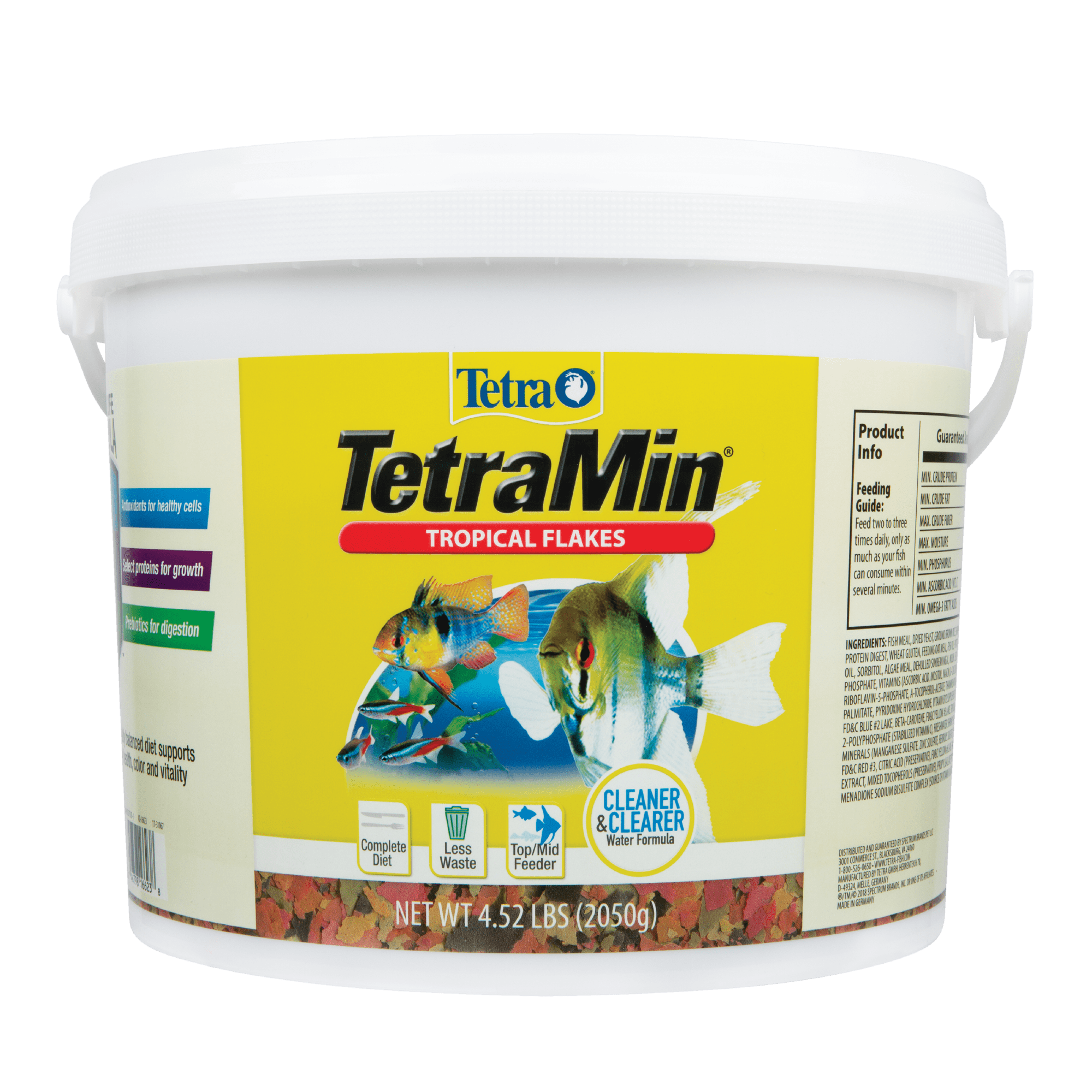 TetraMin TROPICAL FLAKES Fish Food ~ Clean Clear Water Complete Diet 200g  06/26