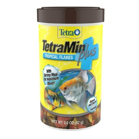 Tetra TetraMin Plus Tropical Fish Food Flakes, 2.2 oz.