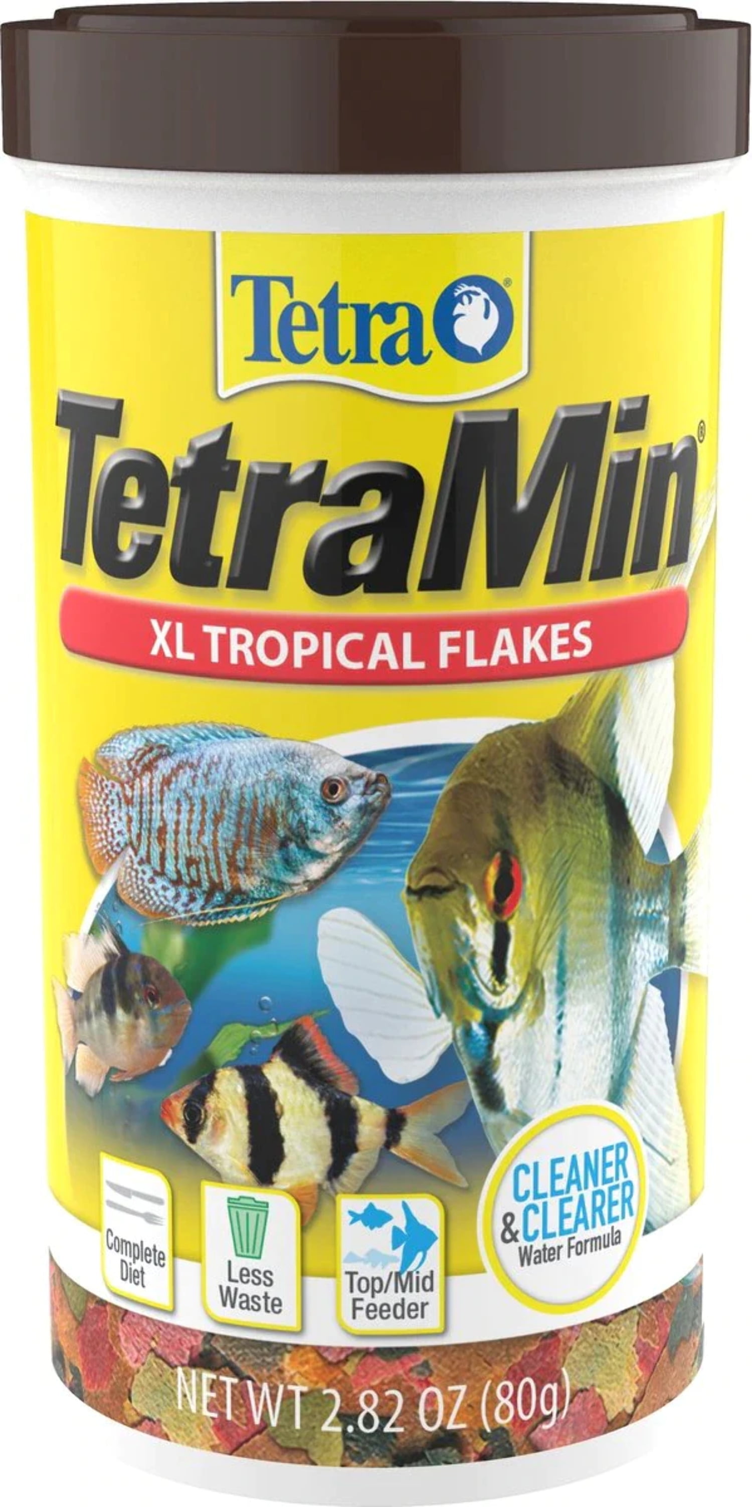 Tetra TetraMin Tropical Fish Food Flakes, XL, 2.82 oz - Walmart.com