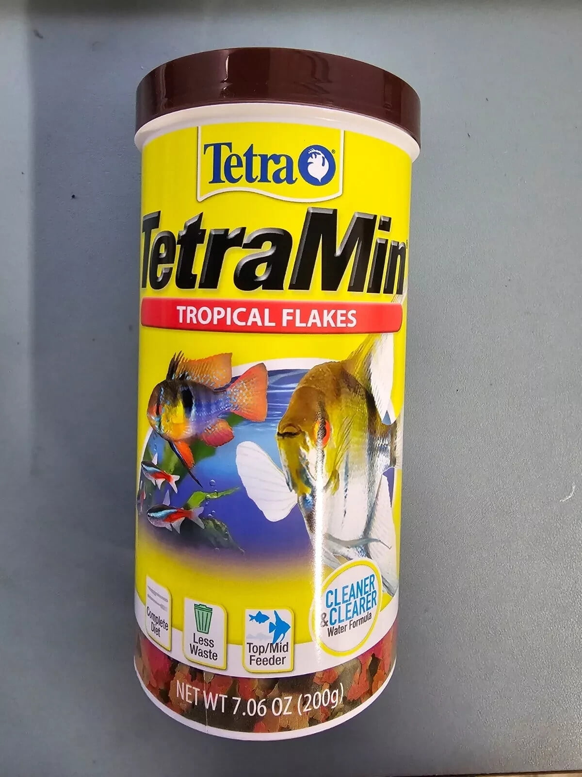 Tetra TetraMin Tropical Flakes 7.06 oz -  Food for Tropical Fish New