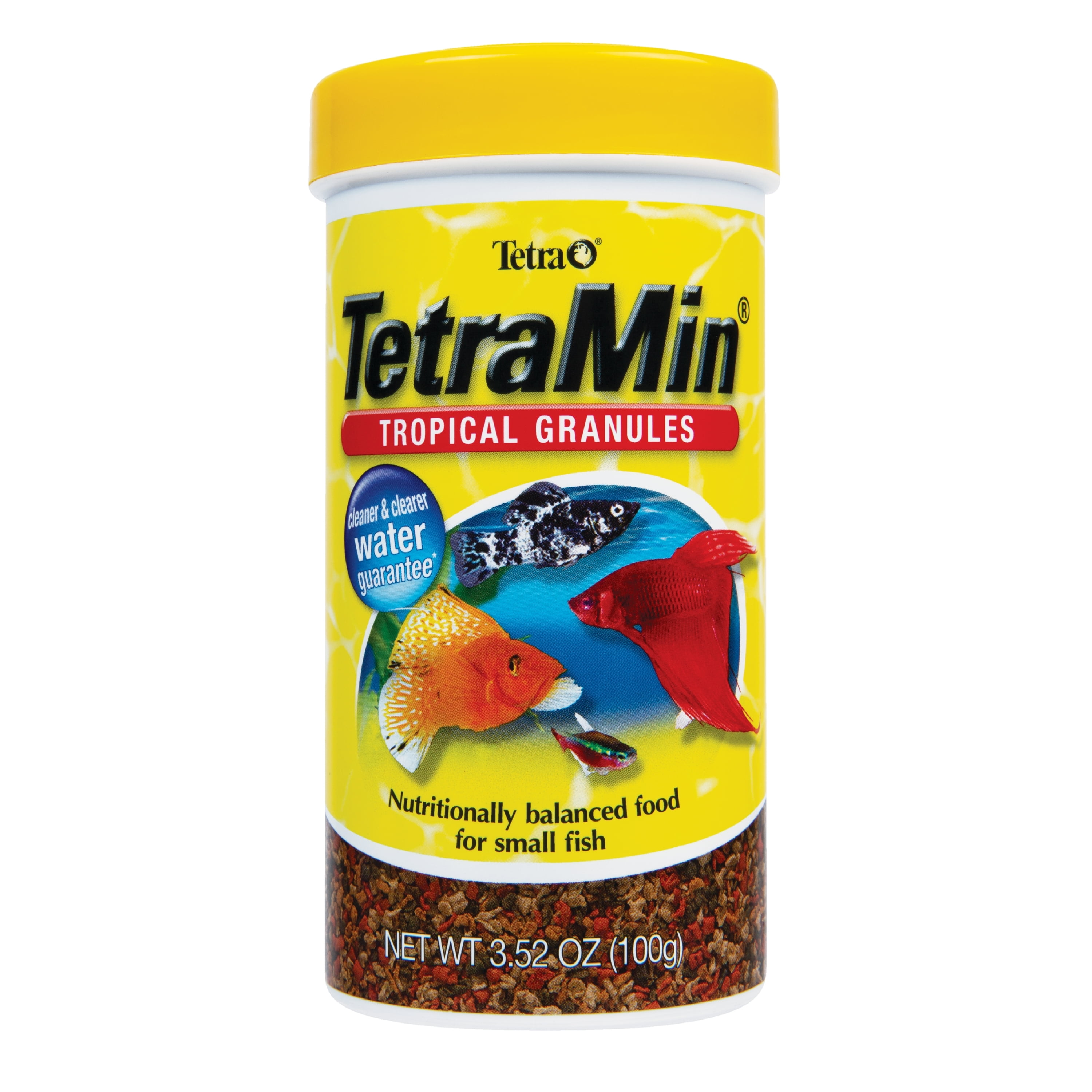 Tetra TetraMin Tropical Granules 3.52 oz, Nutritional Fish Food