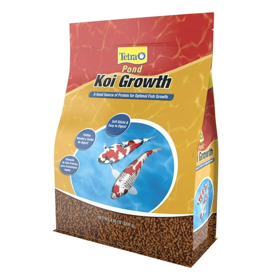 TetraPond Koi Growth Soft Sticks, Pond Fish Food, 4.85 lb