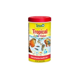 Tetra Tropical Aquarium Fish Food Color Flakes Advanced Clear Water Formula Nutritional and Balanced 7.06 Ounces Walmart