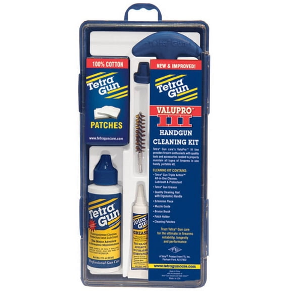 Tetra ValuPro III .44-.45 Caliber Handgun Cleaning Kit