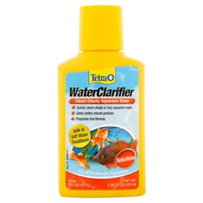 Tetra Waterclarifier Aquarium Water Treatment, Clears Cloudy Aquarium Water, 3.38 oz.