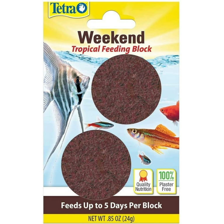 Tetra Pond Vacation Food Slow Release Feeder Block Fish Food