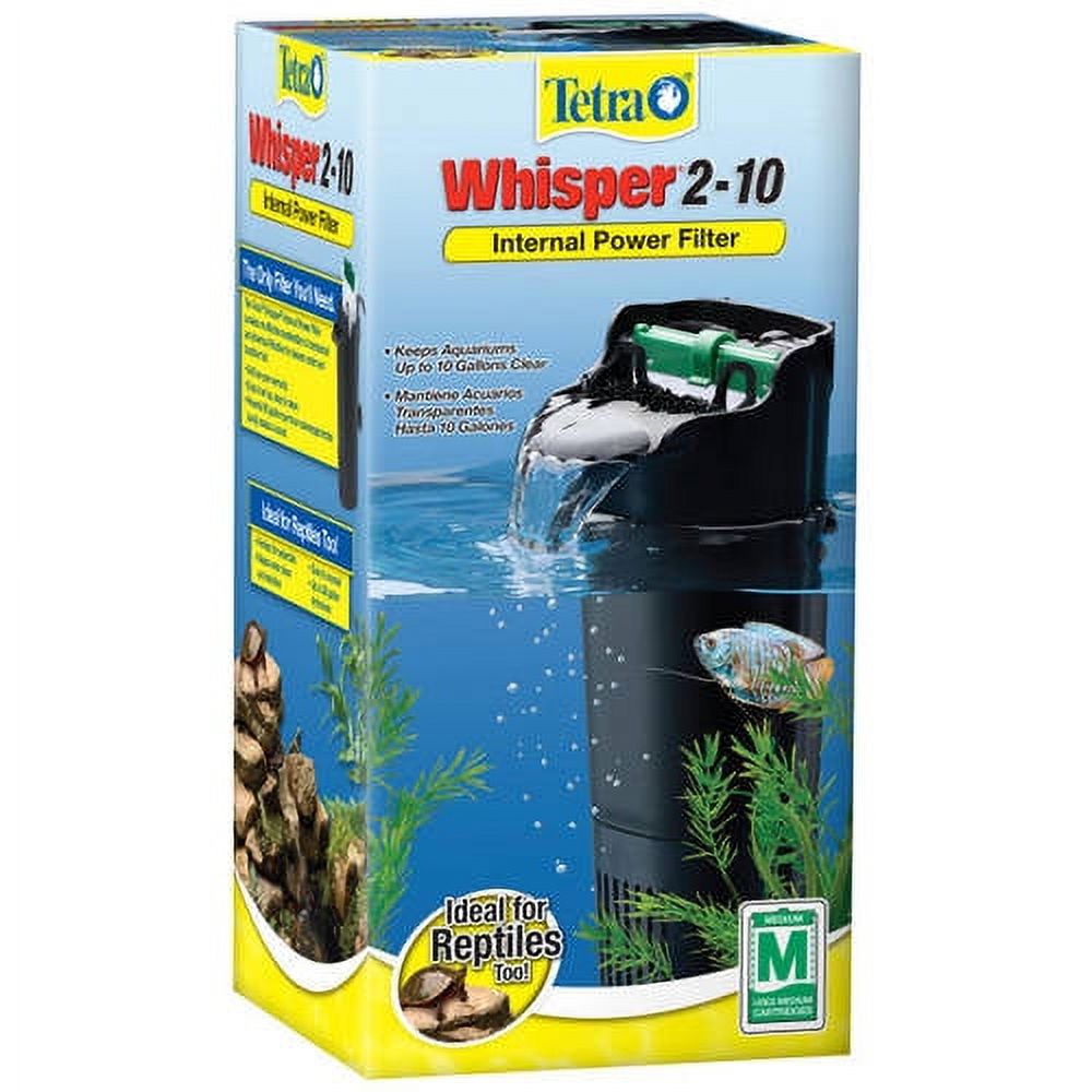 Tetra Whisper 2 -10 Gallon Depth Power Filter for Aquariums - image 1 of 5