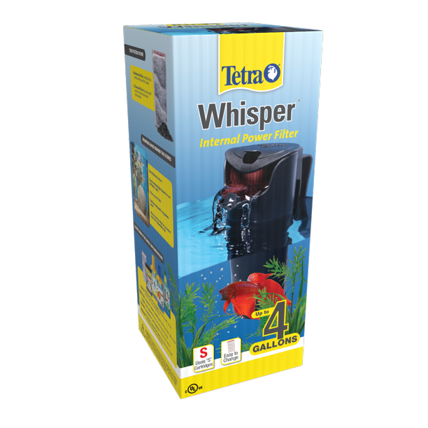Tetra Whisper 4i Internal Power Filter, Filtration for Aquariums