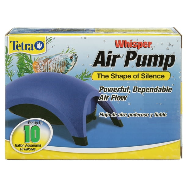 Tetra Whisper Air Pump up to 10 Gallons, for Aquariums, Powerful