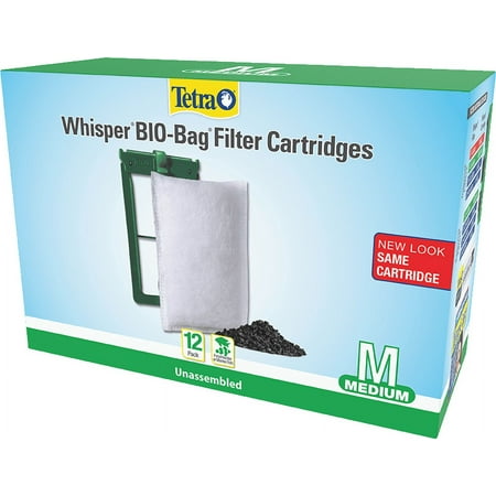 Tetra Whisper Bio-Bag Unassembled Disposable Filter Cartridge for Aquariums, Medium, 12 Count price history and forecast - Tetra VIPRB-26160