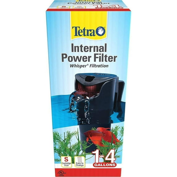 Tetra Whisper Internal Power Filter for Aquariums 1 to 4 Gallons