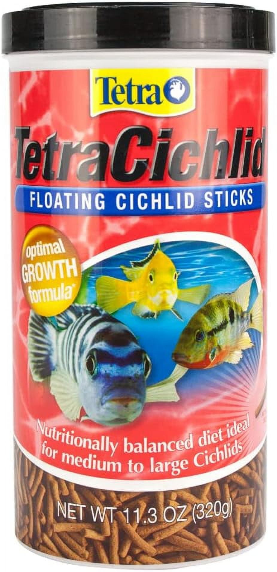 TetraCichlid Floating Cichlid Sticks 11.3 Ounces, Pond Fish Food