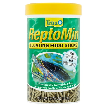 TetraFauna ReptoMin Floating Food Sticks for Reptiles, 3.7-Ounce
