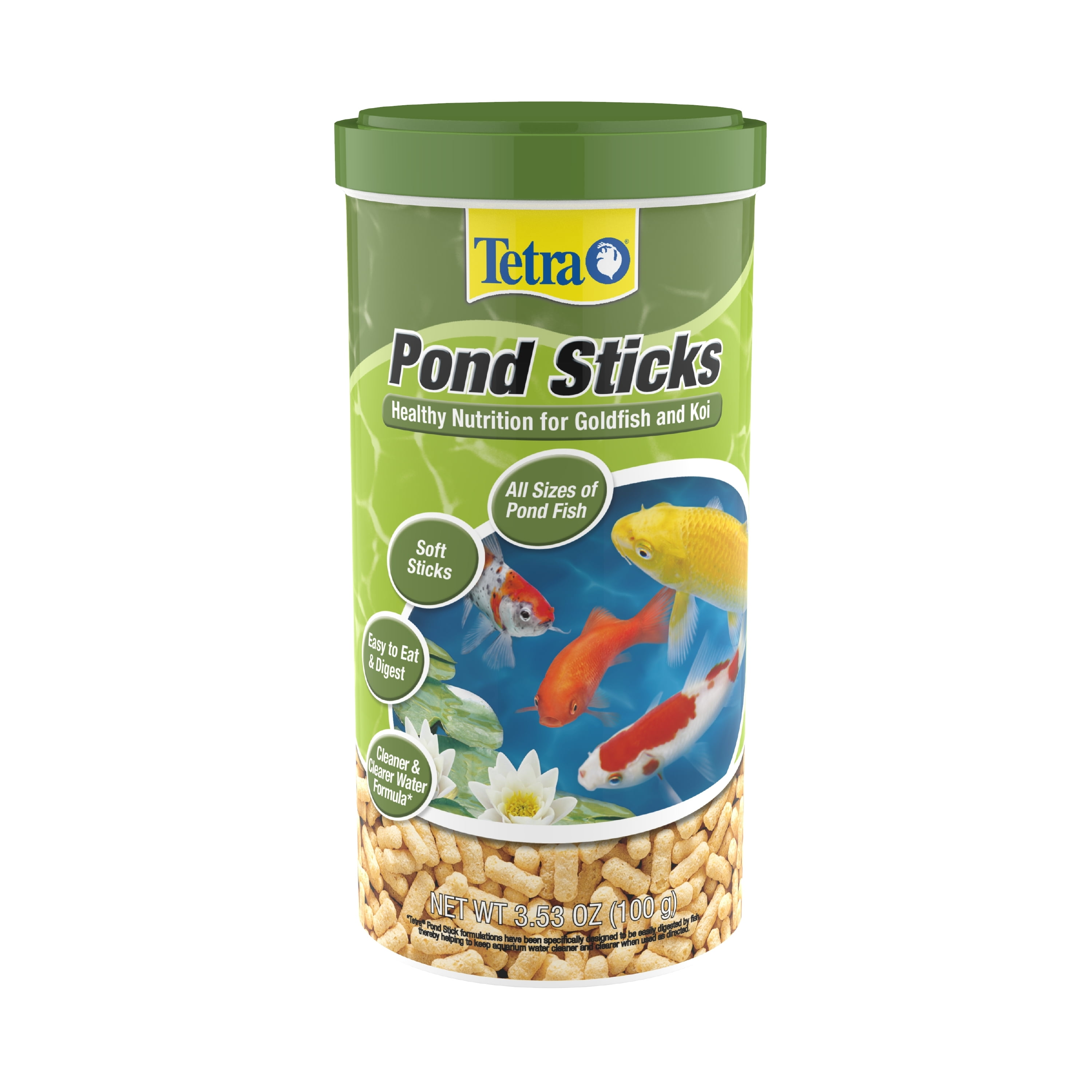 TetraPond Sticks Pond Fish Food for Goldfish And Koi, 3.53 oz