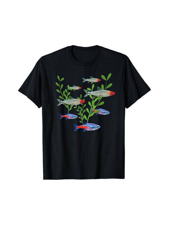 Tetras Aquarium Neon Tetras Rummy Nose Tetras Fish Gift T-Shirt