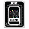 thumbnail image 1 of Tetris™ 1 oz Silver 40th Anniversary Colorized Bar in TEP, 1 of 4